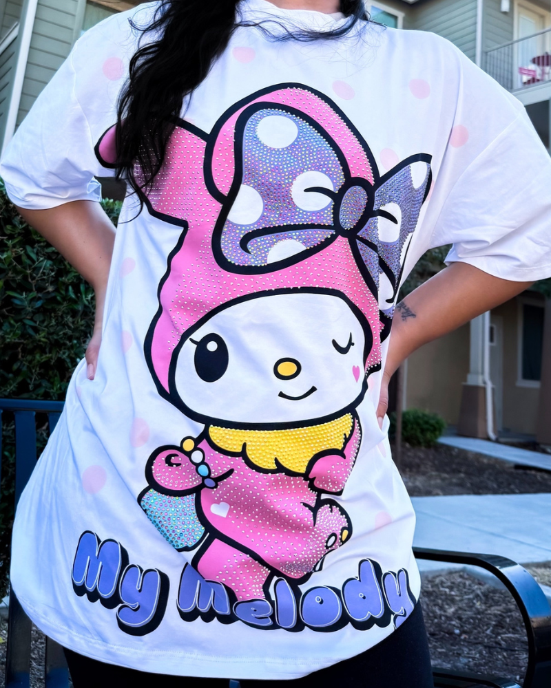 Camiseta Melody Oversize