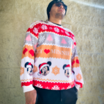 mickey mouse holiday sweater