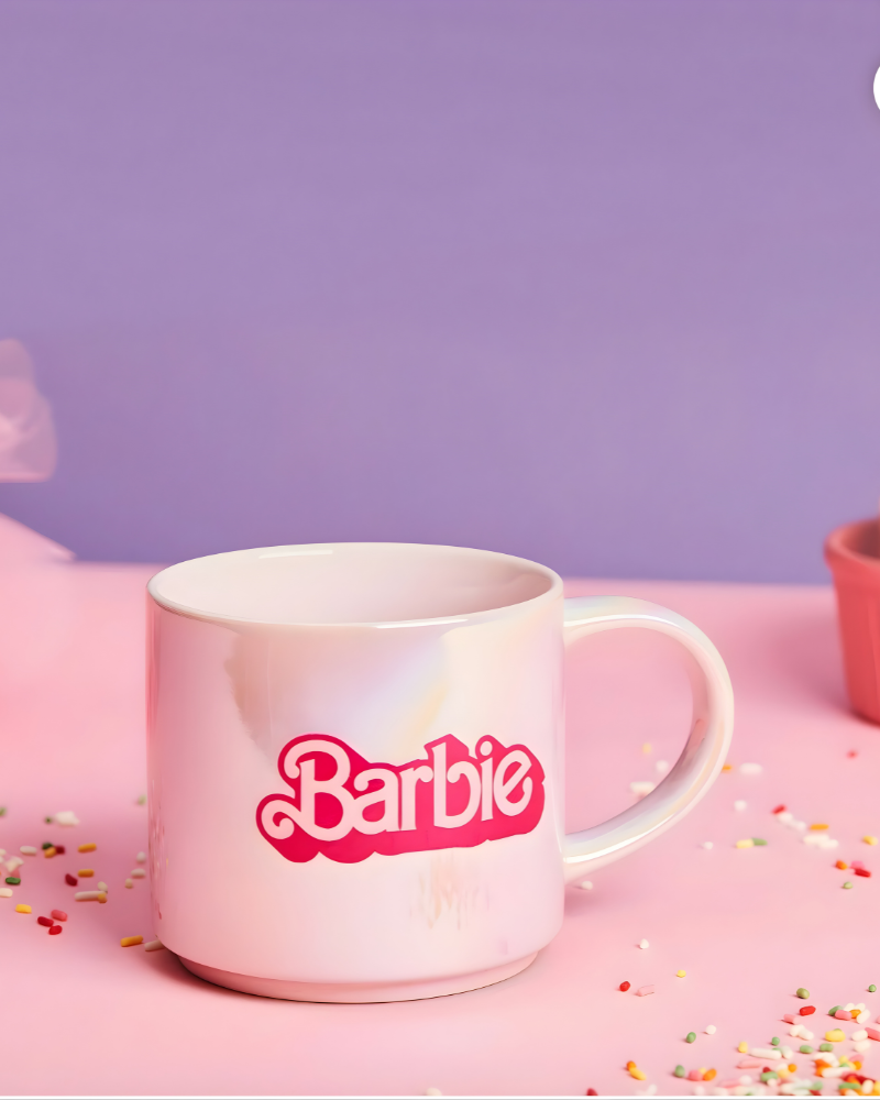 taza barbie moderna