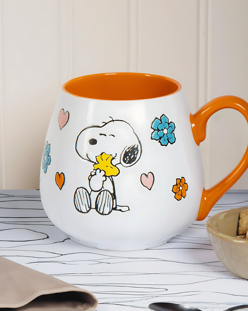 Mug Snoopy diseño inspirado en Peanuts