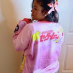 Saco Sailor Moon sin capucha estilo anime juvenil